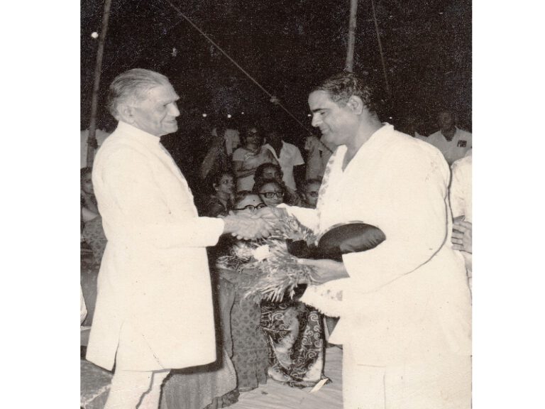 Dr.SCM with 5th President of India Janab Fakhruddin Ali Ahmed